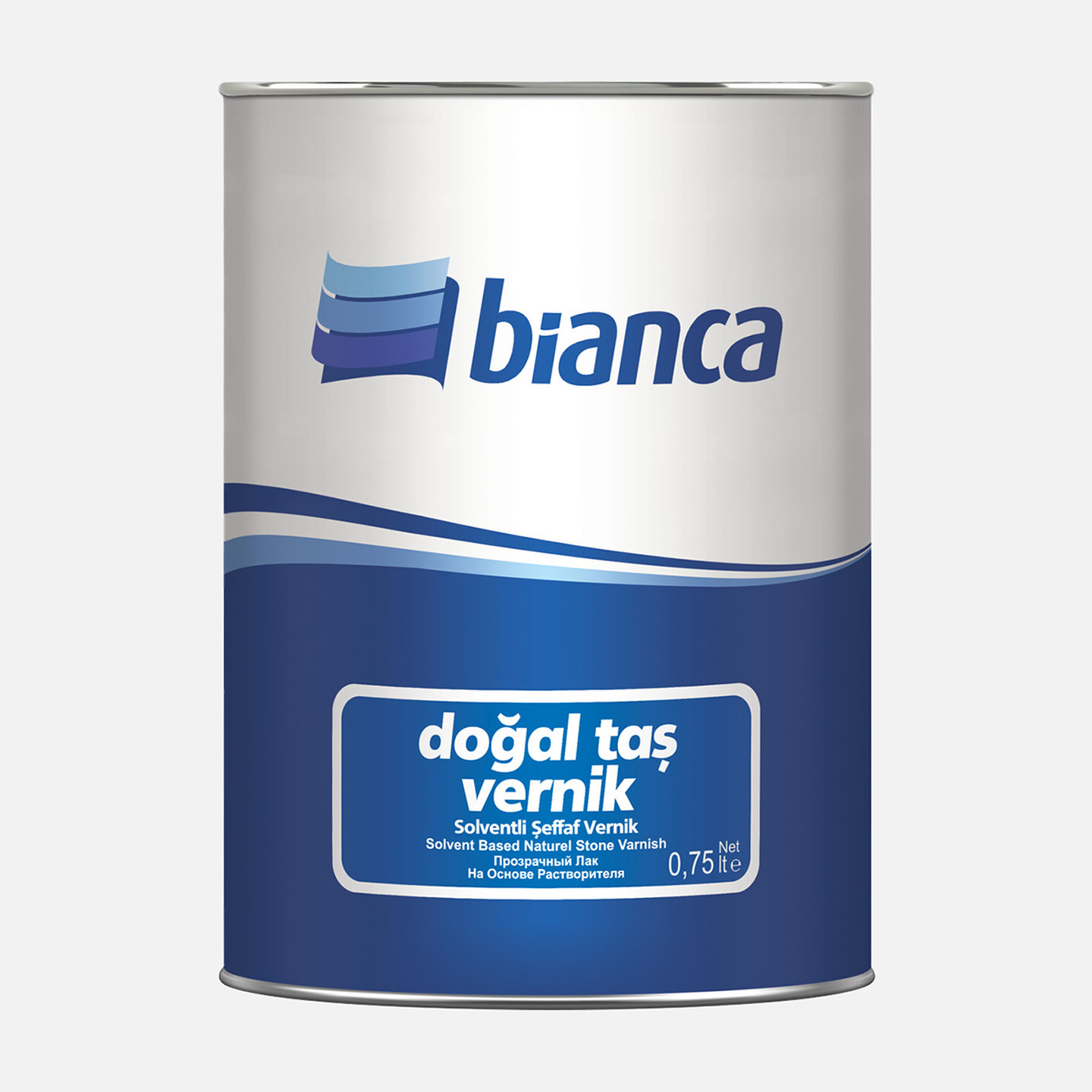 Bianca Doğal Taş Vernik ürün ambalajı